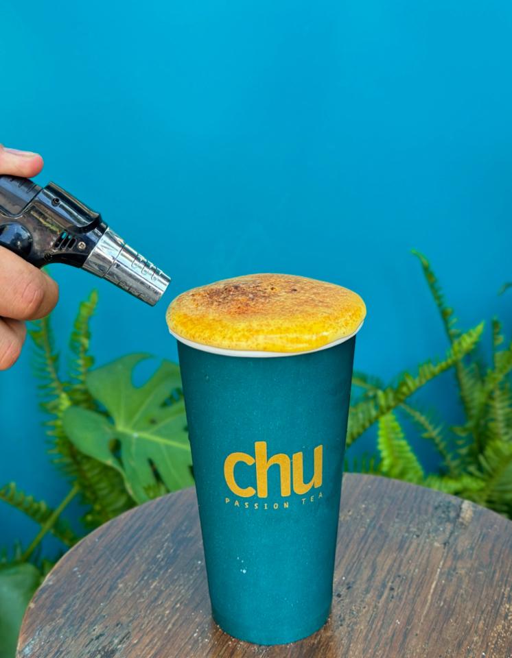 Trà Sữa Kem Trứng Nướng-duoc-ban-tai-Chu Passion Tea - Xuân Lộc
