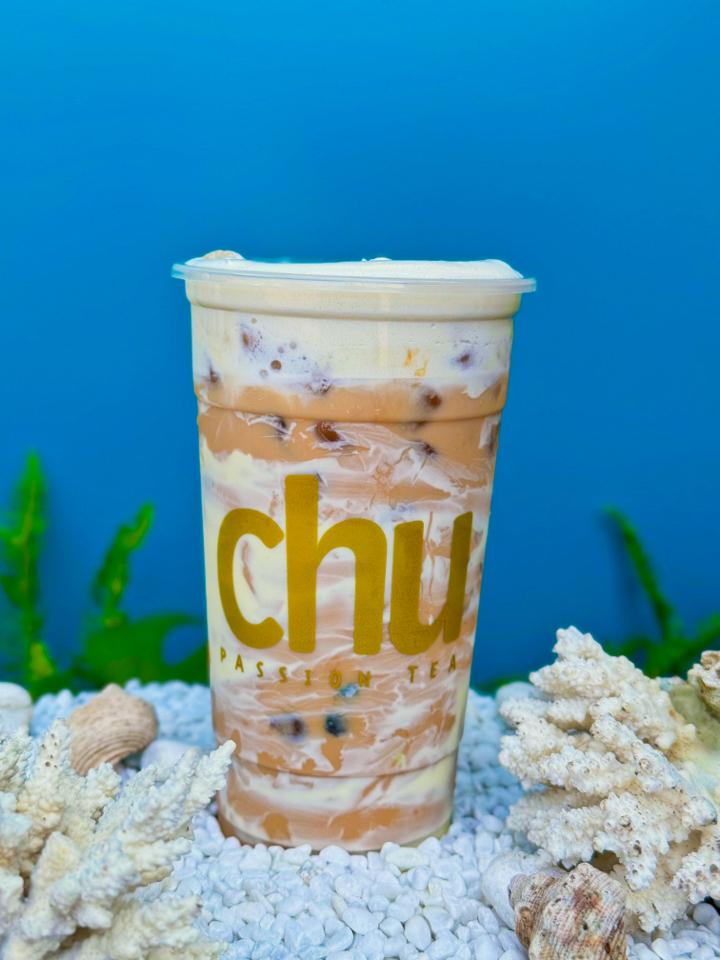 Trà Sữa Phomai Foam-duoc-ban-tai-Chu Passion Tea - Xuân Lộc