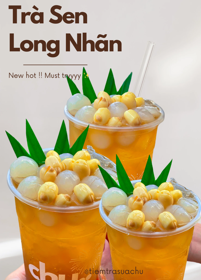 Trà Sen Long Nhãn-duoc-ban-tai-Chu Passion Tea - Xuân Lộc