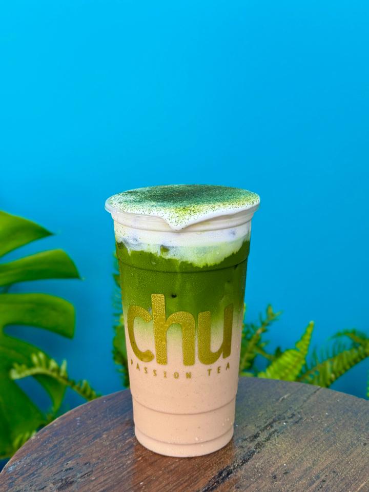 Trà Sữa Matcha Foam-duoc-ban-tai-Chu Passion Tea - Xuân Lộc