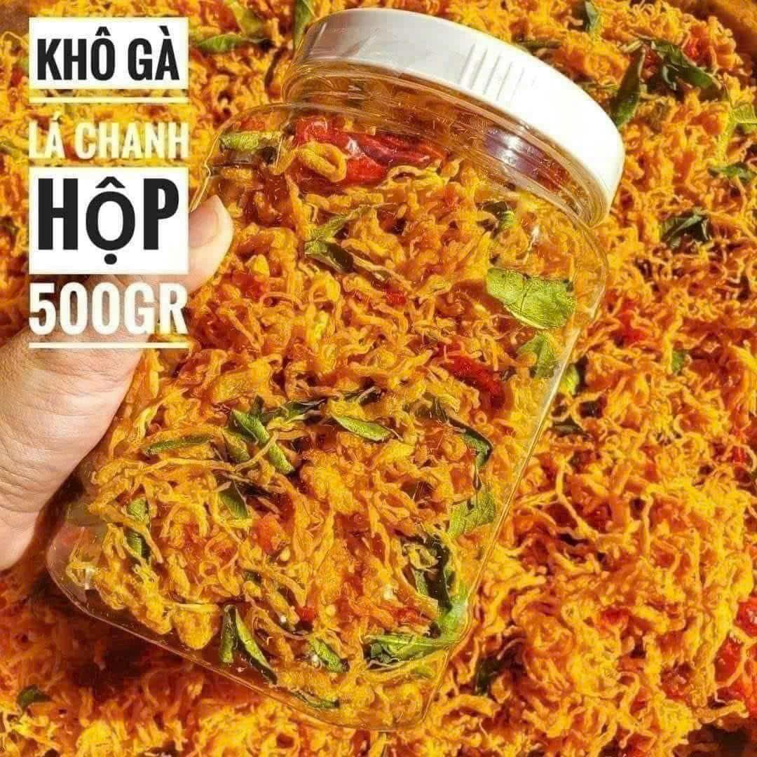 Khô gà lá chanh 500g-duoc-ban-tai-Tạp Hóa Dì 6