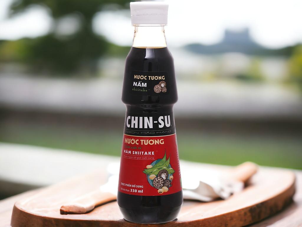 Nước tương Chinsu nấm Shiitake chai 330ml-duoc-ban-tai-Tạp Hóa Dì 6
