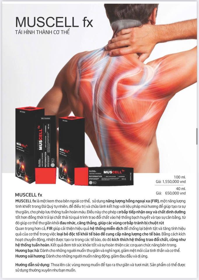 Kem thoa MUSCELL fx 40ml-duoc-ban-tai-Diệp Phong Chữa Lành