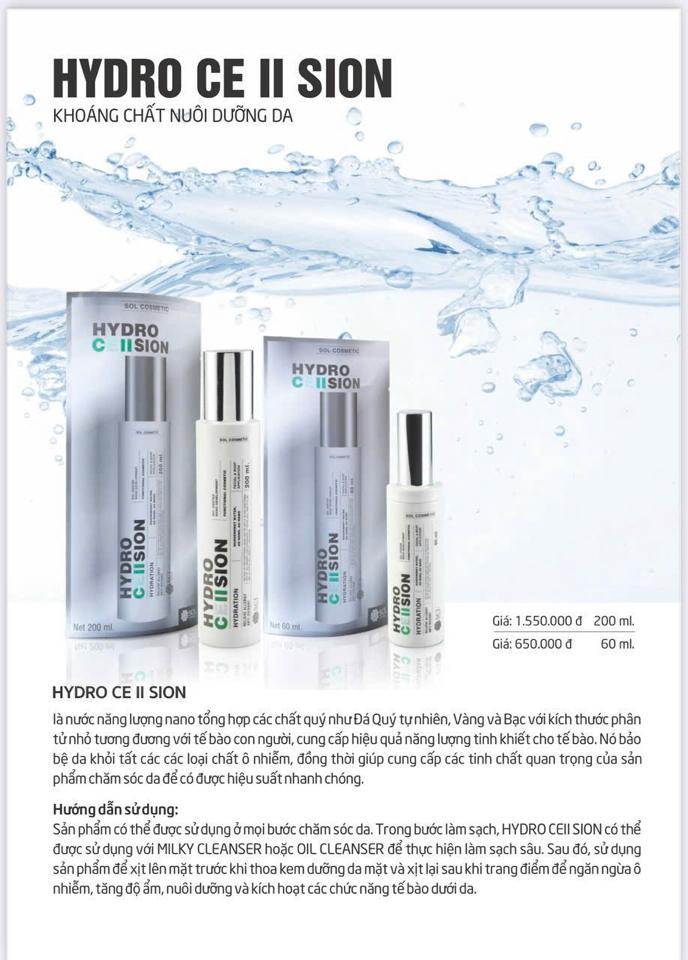 Khoáng chất nuôi dưỡng da HYDRO CE II SION 200ml-duoc-ban-tai-Diệp Phong Chữa Lành