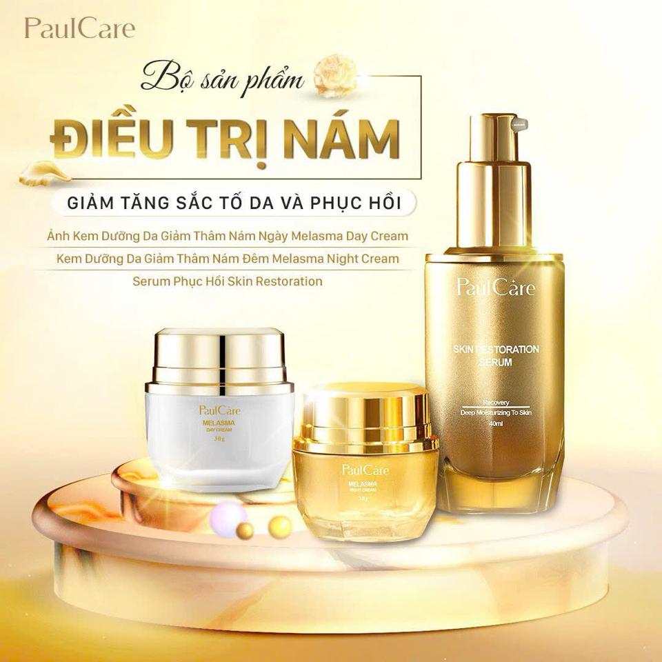 Bộ ba sản phẩm điều trị nám, tăng sắc tố và phục hồi da -duoc-ban-tai-Diệp Phong Chữa Lành