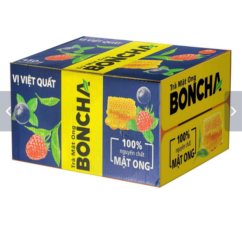 Nước Ngọt Trà Boncha Việt Quất Chai 450ml-duoc-ban-tai-ZiluMart
