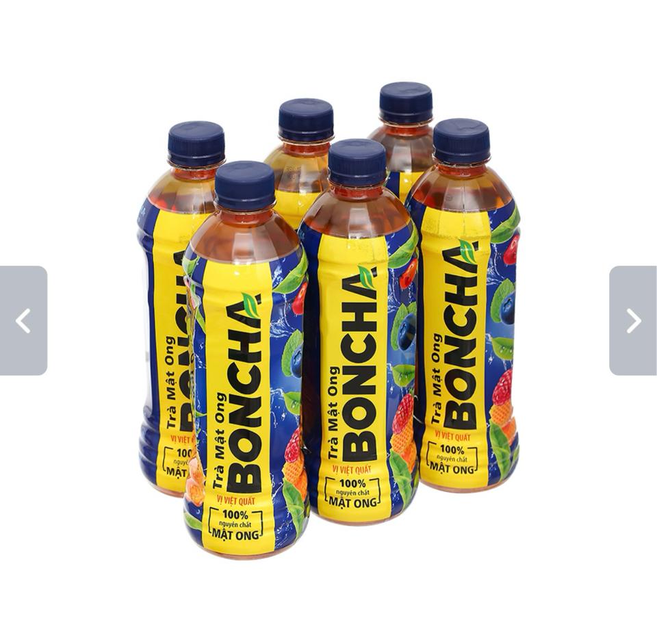 Nước Ngọt Trà Boncha Việt Quất Chai 450ml-duoc-ban-tai-ZiluMart