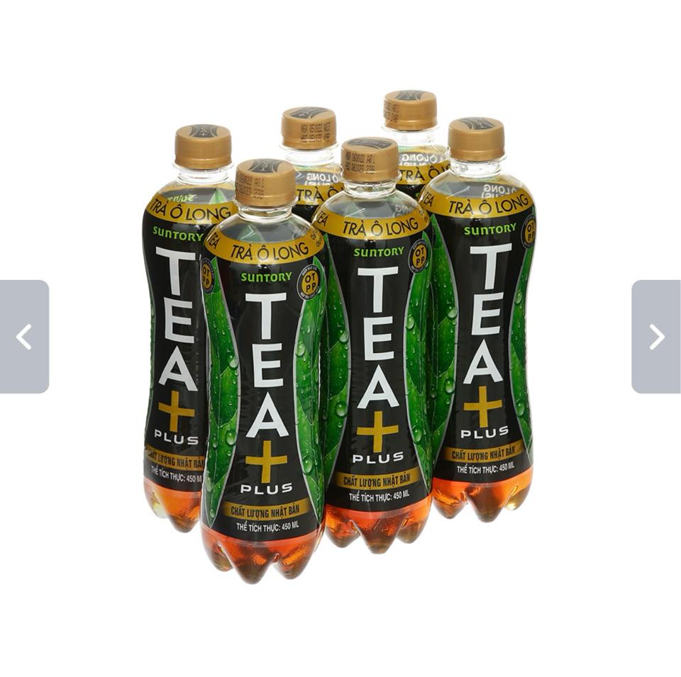 Nước Ngọt Ô Long TeaPlus Chai 450ml-duoc-ban-tai-ZiluMart