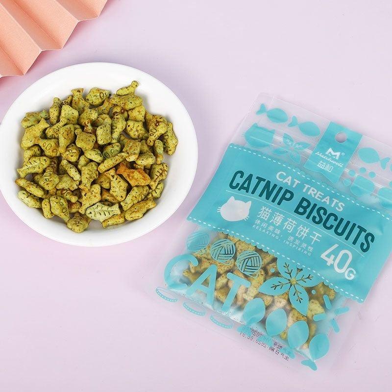 Bánh cỏ mèo Canip tiêu búi lông & giảm hôi miệng 40g-duoc-ban-tai-PINE PET STORE