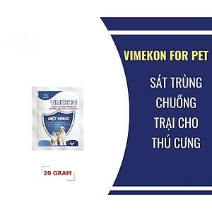Thuốc sát trùng chuồng trại cho thú cưng VIMEKON 20g/gói-duoc-ban-tai-PINE PET STORE