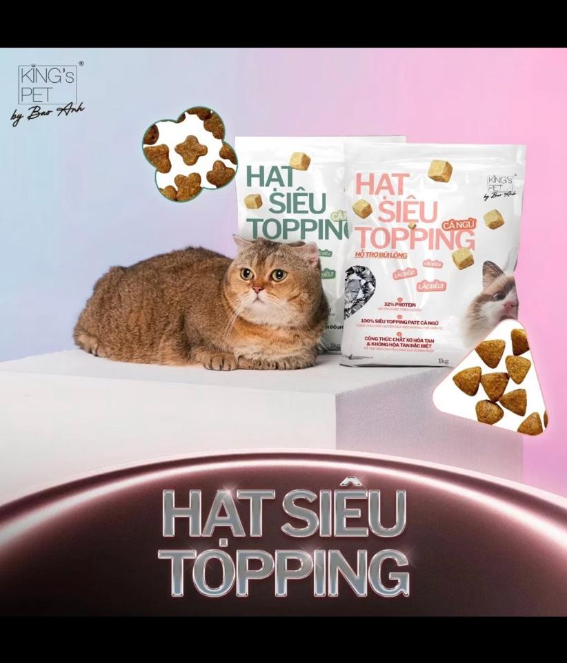 Hạt Siêu Topping (kingpet)-duoc-ban-tai-PINE PET STORE