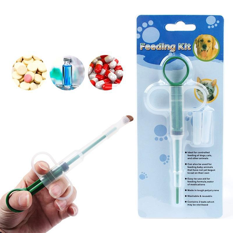 Dụng cụ hỗ trợ đút thuốc cho chó mèo-duoc-ban-tai-PINE PET STORE