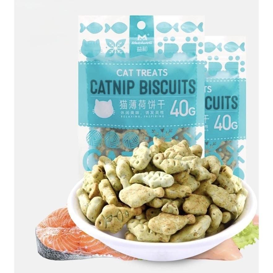 Bánh cỏ mèo Canip tiêu búi lông & giảm hôi miệng 40g-duoc-ban-tai-PINE PET STORE