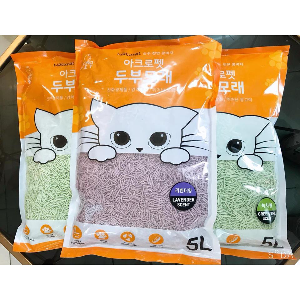 Cát đậu nành vệ sinh cho mèo - ACROPET 5L-duoc-ban-tai-PINE PET STORE