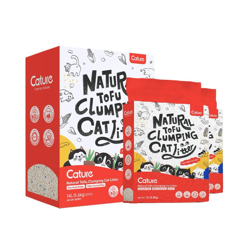 Cát đậu nành TOFU CATURE 7L - 2,8kg-duoc-ban-tai-PINE PET STORE