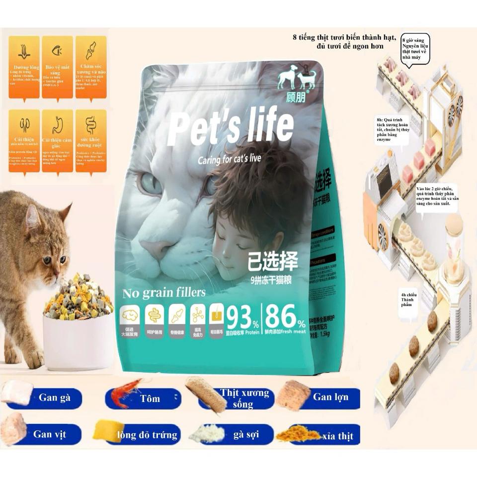 Hạt Pet Life siêu topping cho mèo-duoc-ban-tai-PINE PET STORE