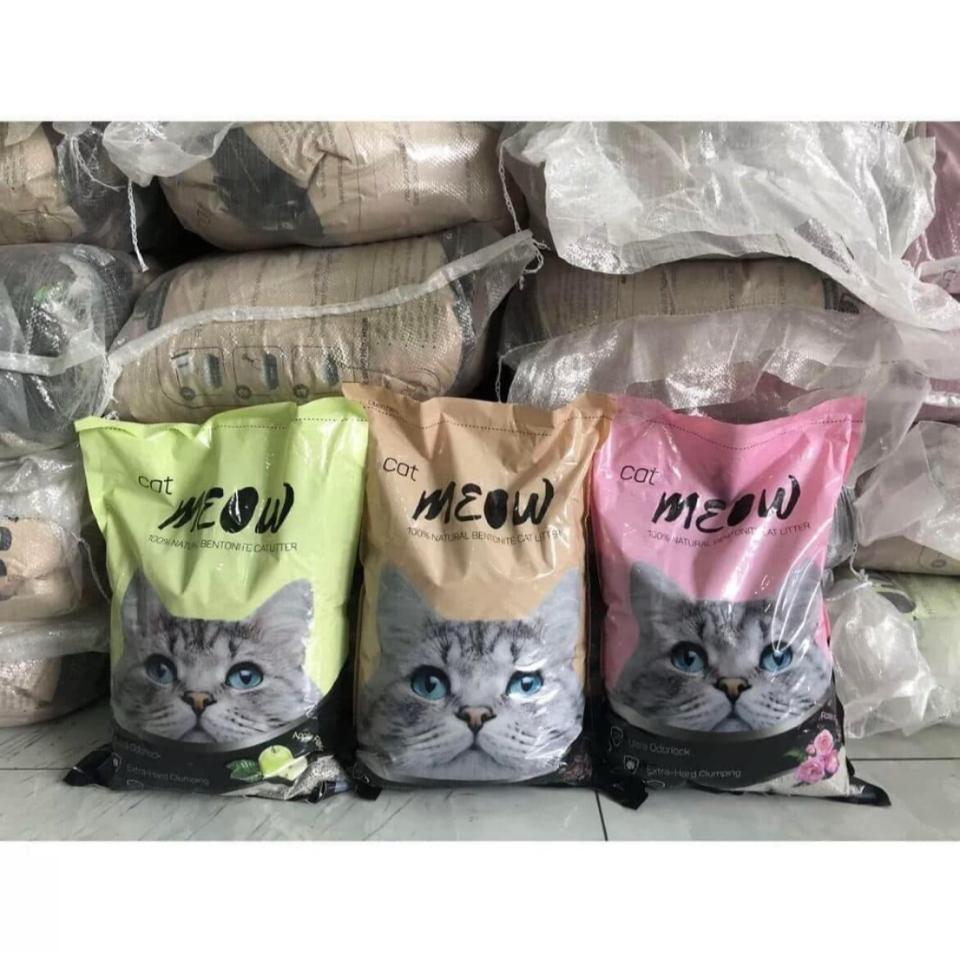Cát Meow vệ sinh cho mèo 8L-duoc-ban-tai-PINE PET STORE