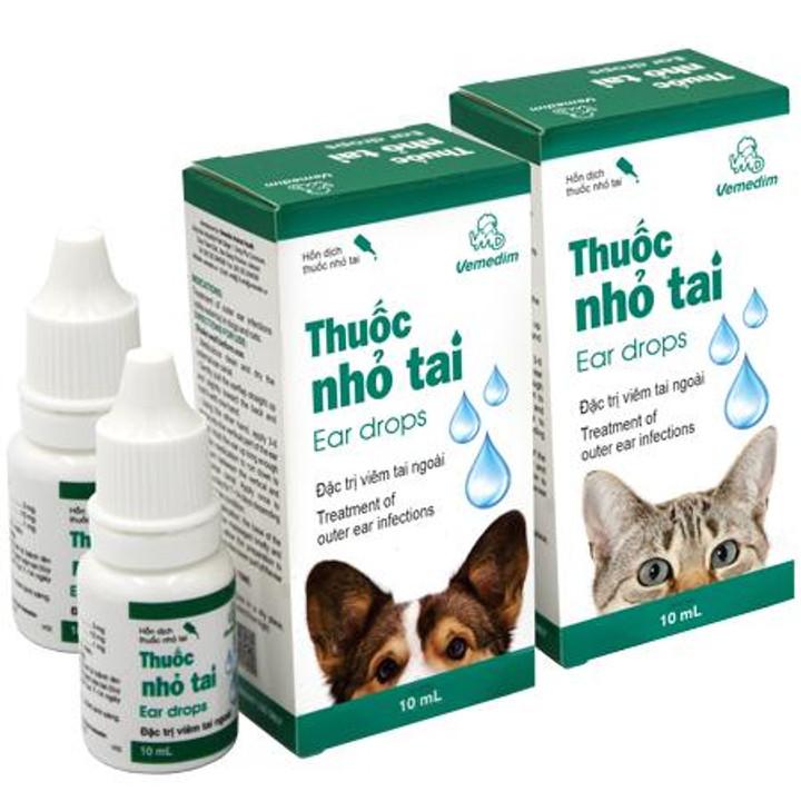 Thuốc nhỏ tai - trị viêm tai VIMEDIM 10ml-duoc-ban-tai-PINE PET STORE