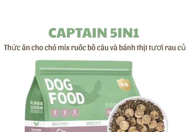 Hạt Captain 5in1 cho chó 0,5kg-duoc-ban-tai-PINE PET STORE