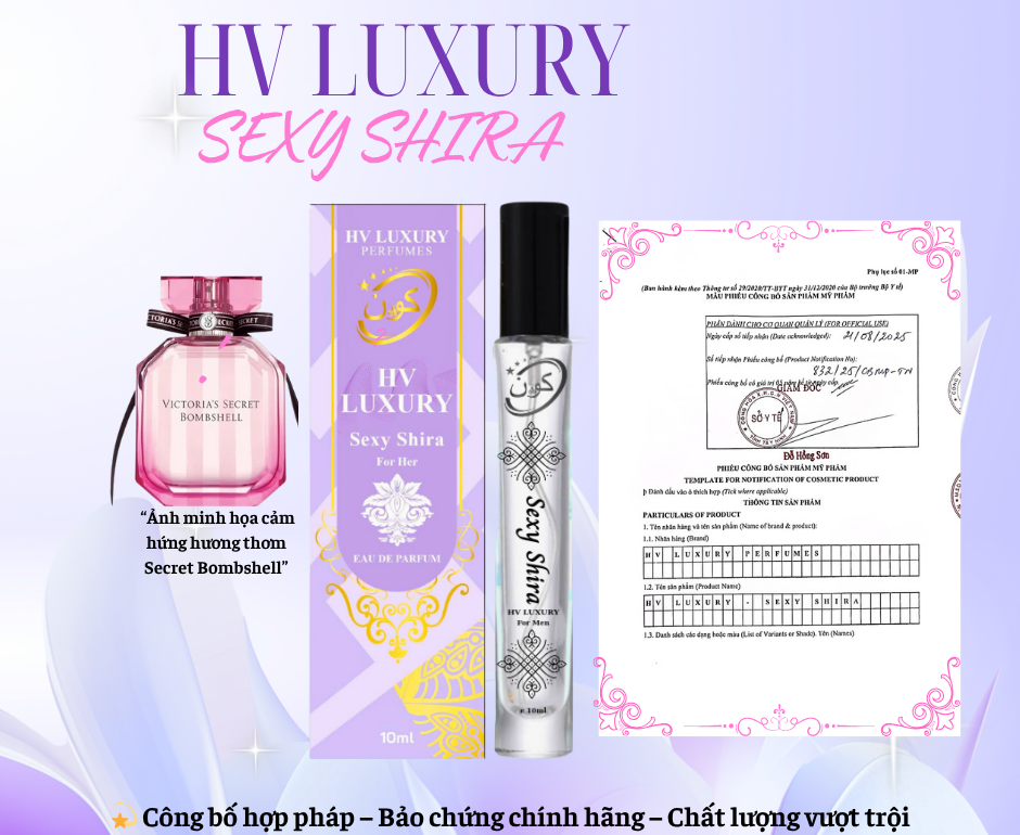 Nước Hoa Sexy Shira – quyến rũ theo cách riêng của bạn.-duoc-ban-tai-HV LUXURY PERFUMES