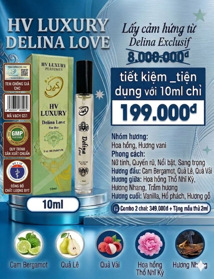 Nước Hoa Delina Love by HV LUXURY-duoc-ban-tai-HV LUXURY PERFUMES