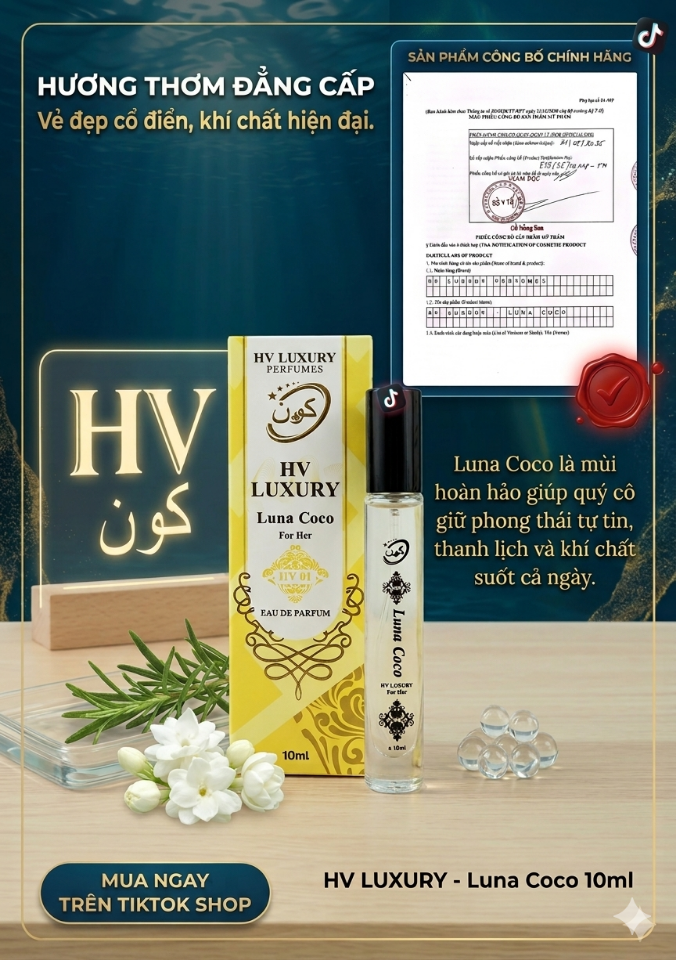 Nước Hoa Luna Coco by HV LUXURY-duoc-ban-tai-HV LUXURY PERFUMES
