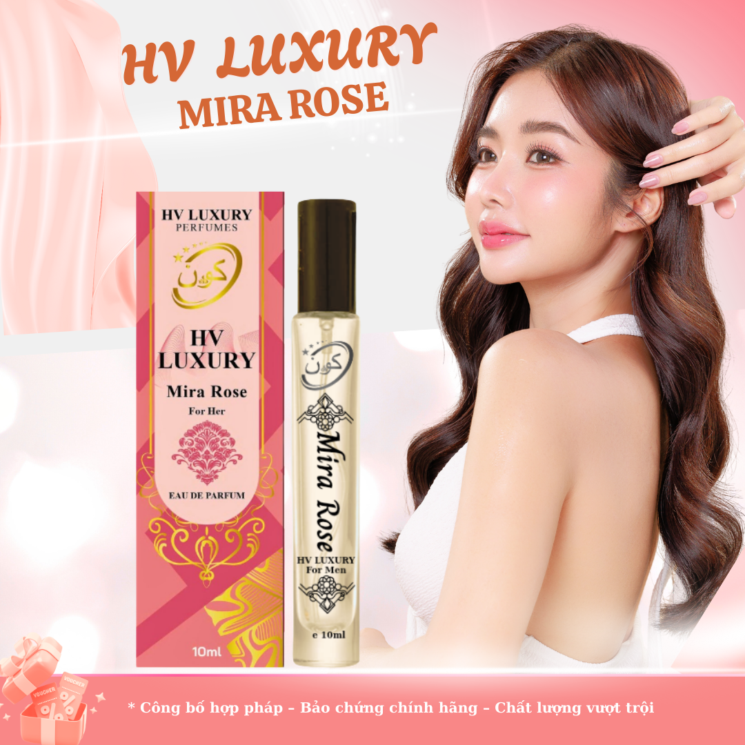 NƯỚC HOA NỮ MIRA ROSE by HV LUXURY – Nước hoa đoá hồng diệu kỳ của tình yêu.Hàng chính hãng, đạt chuẩn cGMP, được Bộ Y Tế chứng nhận.-duoc-ban-tai-HV LUXURY PERFUMES