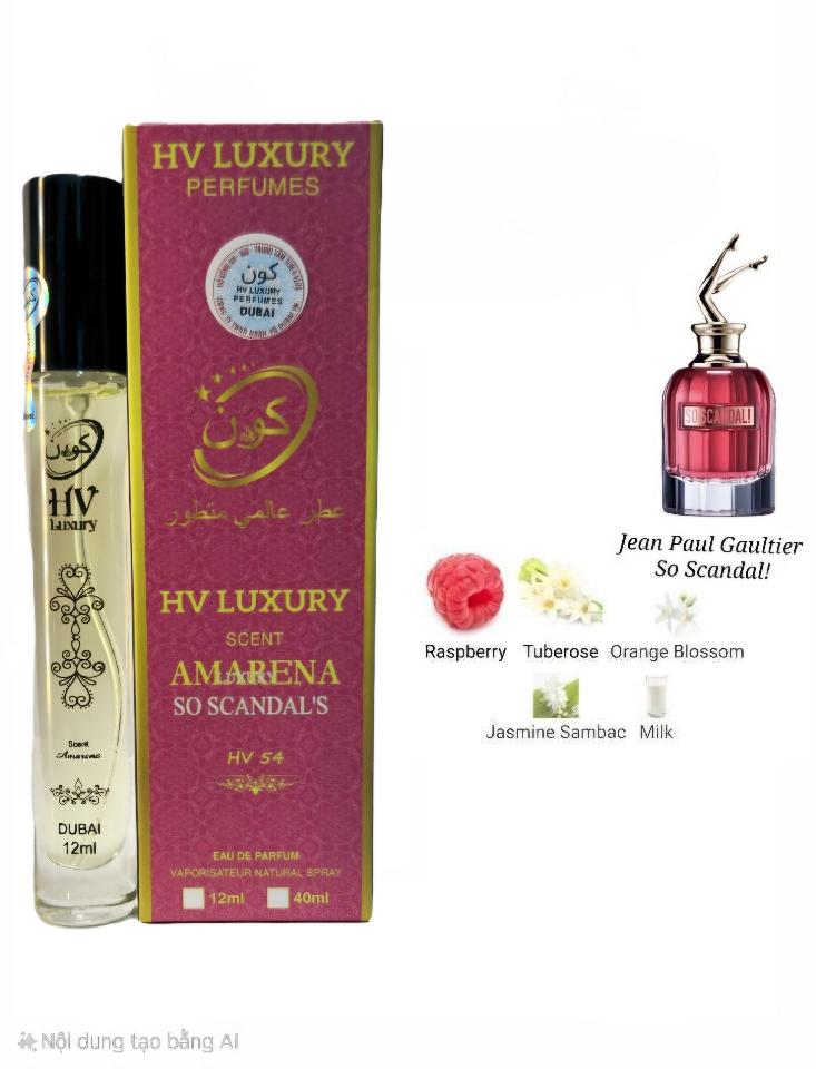 HV54◇Nước Hoa HV LUXURY☆Dubai lấy cảm hứng từ So Scandal's-duoc-ban-tai-HV LUXURY PERFUMES