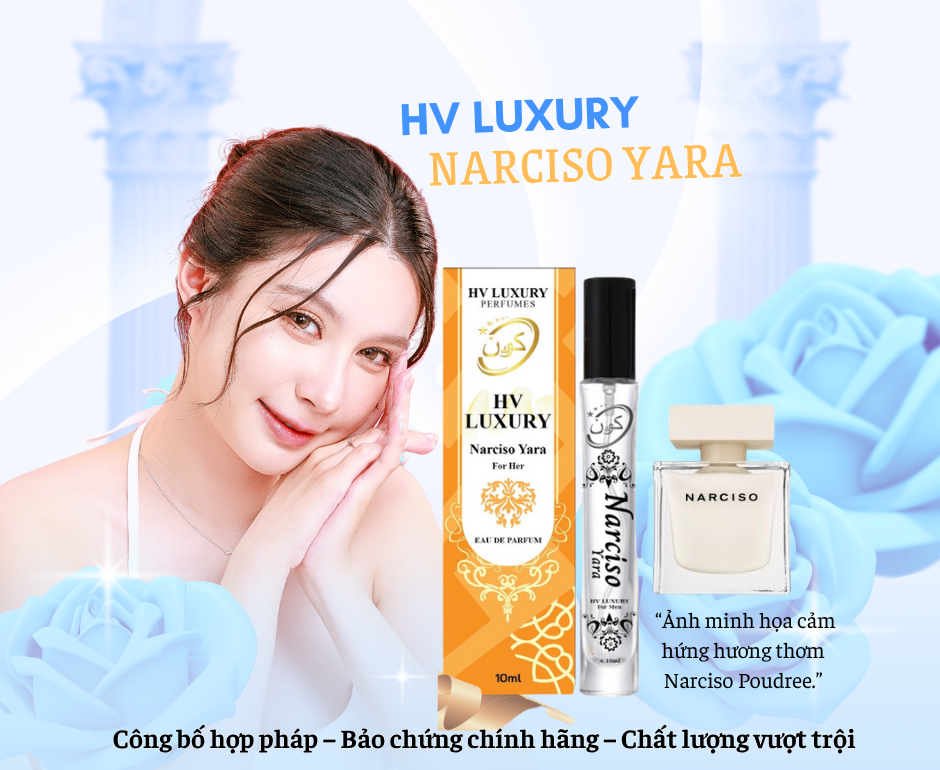 Nước Hoa Narciso Yara –hương phấn hoa quyến rũ và thanh lịch.-duoc-ban-tai-HV LUXURY PERFUMES