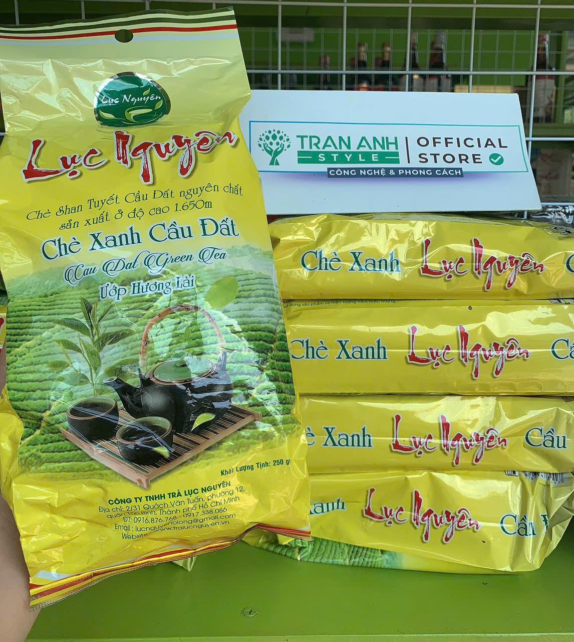 Chè xanh Cầu Đất ướp hương lài của công ty Lục Nguyên-duoc-ban-tai-Trần Anh Style