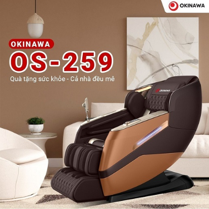 . Ghế massage Okinawa OS-259 - 4D-duoc-ban-tai-Công Ty Cổ Phần Xinh Home