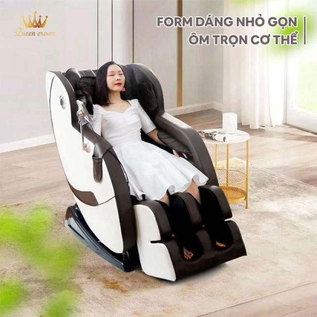 Ghế massage Queen Crown QC T19 - 3D-duoc-ban-tai-Công Ty Cổ Phần Xinh Home