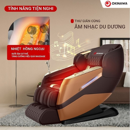 . Ghế massage Okinawa OS-259 - 4D-duoc-ban-tai-Công Ty Cổ Phần Xinh Home