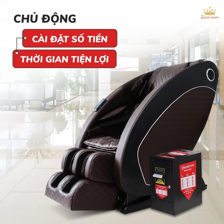 Ghế massage Queen Crown QC KD7 Plus-duoc-ban-tai-Công Ty Cổ Phần Xinh Home