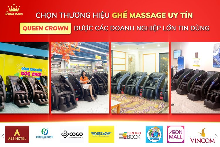 Ghế massage Queen Crown QC KD6 Plus-duoc-ban-tai-Công Ty Cổ Phần Xinh Home