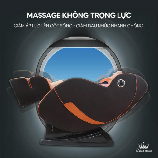 Ghế massage Queen Crown QC T19 - 3D-duoc-ban-tai-Công Ty Cổ Phần Xinh Home