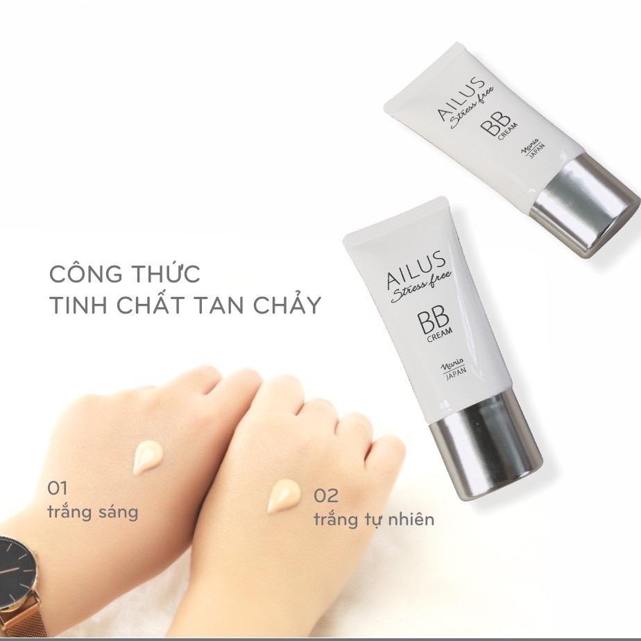 (01) Kem Nền BB Naris Cosmetics Alius 01 Natural Beige 30g - Stress Free BB Cream-duoc-ban-tai-Công Ty Cổ Phần Xinh Home