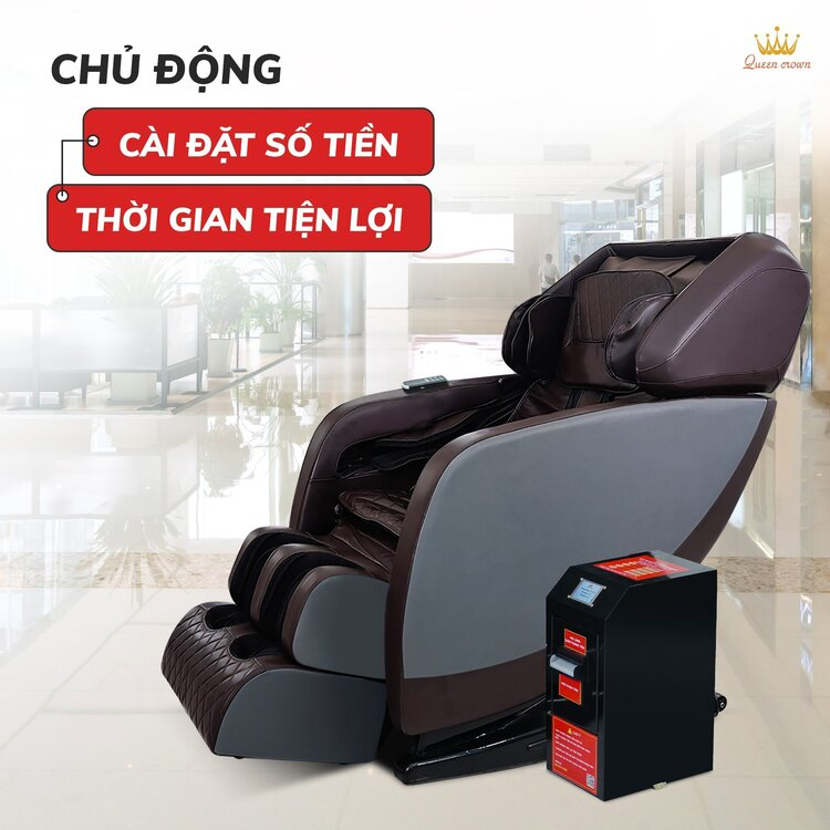 Ghế massage Queen Crown QC KD11 Plus-duoc-ban-tai-Công Ty Cổ Phần Xinh Home