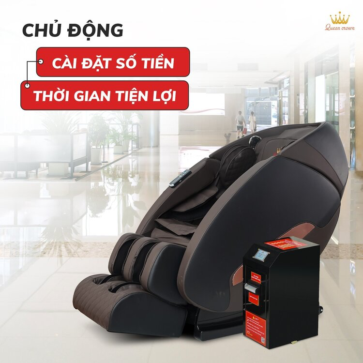 Ghế massage Queen Crown QC KD6 Plus-duoc-ban-tai-Công Ty Cổ Phần Xinh Home