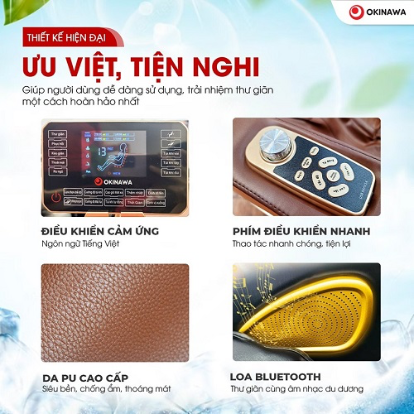 . Ghế massage Okinawa OS-262 - 4D-duoc-ban-tai-Công Ty Cổ Phần Xinh Home