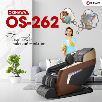 . Ghế massage Okinawa OS-262 - 4D-duoc-ban-tai-Công Ty Cổ Phần Xinh Home