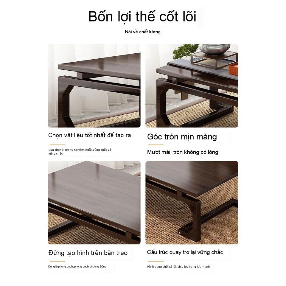 Bàn trà đạo kiểu Nhật/ bàn làm việc ngồi bệt gỗ tre tự nhiên cao cấp nhập khẩu-duoc-ban-tai-Công Ty Cổ Phần Xinh Home