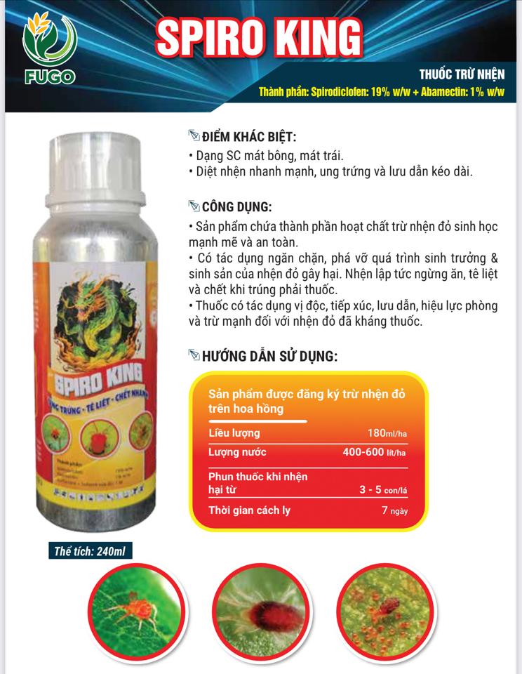 Nhện SPIRO KING-duoc-ban-tai-FUGO VIETNAM