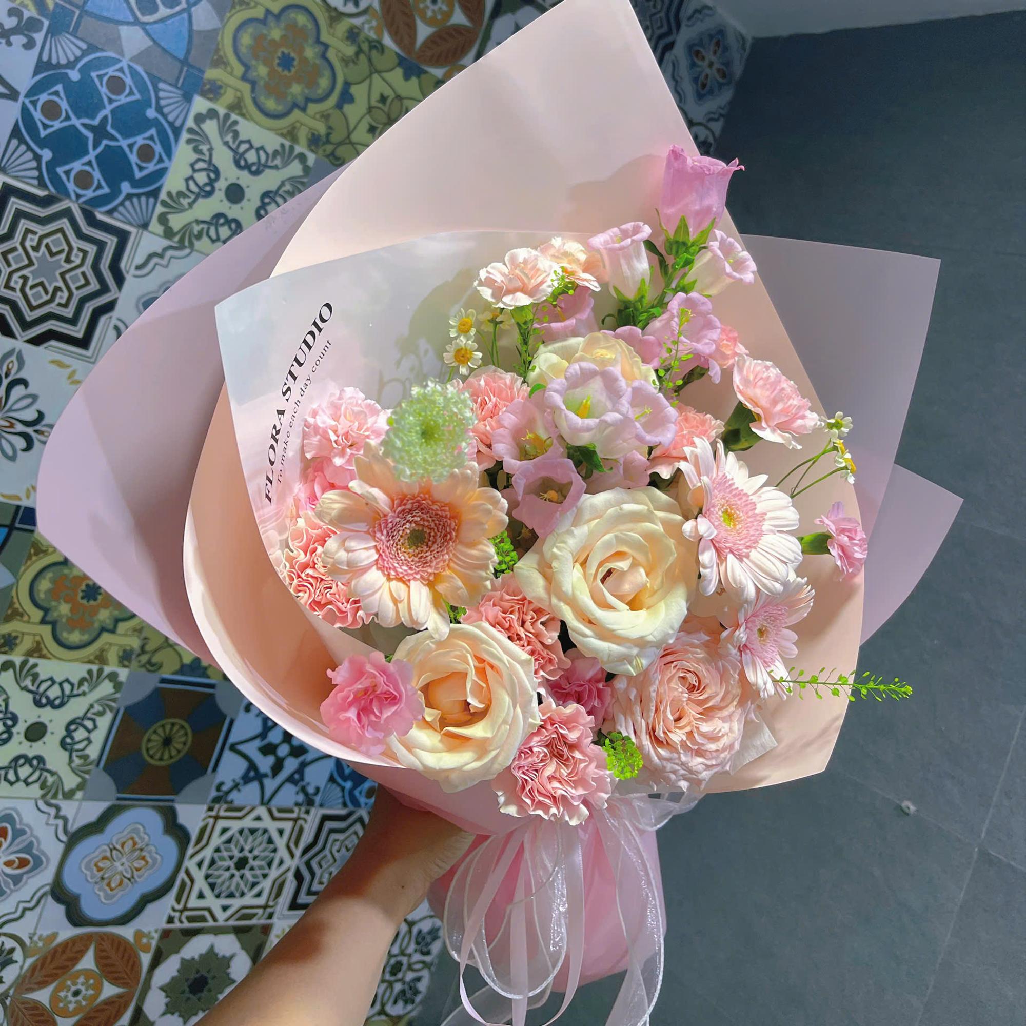 [L] BÓ HOA ĐỒNG GIÁ size L( Chỉ chốt Màu, Không Chọn Hoa) -duoc-ban-tai-Tiệm Dii