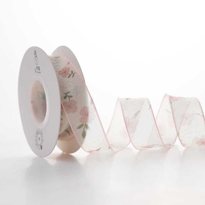 Ruy băng vải voan mỏng in hoa vintage size 2cm-duoc-ban-tai-Tiệm Dii