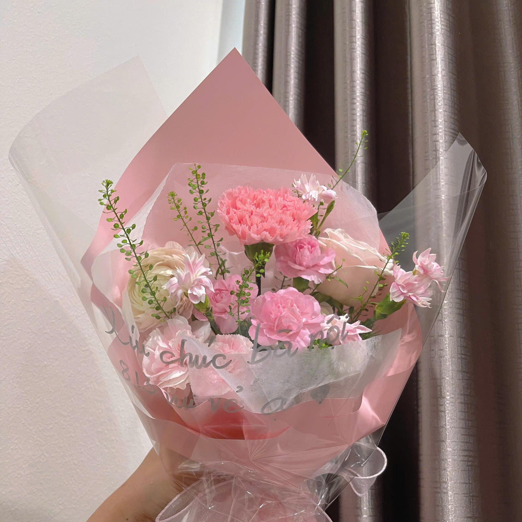 [S] BÓ HOA ĐỒNG GIÁ size S dáng ốc quế  (Chỉ chốt màu, Không Chọn Hoa)-duoc-ban-tai-Tiệm Dii