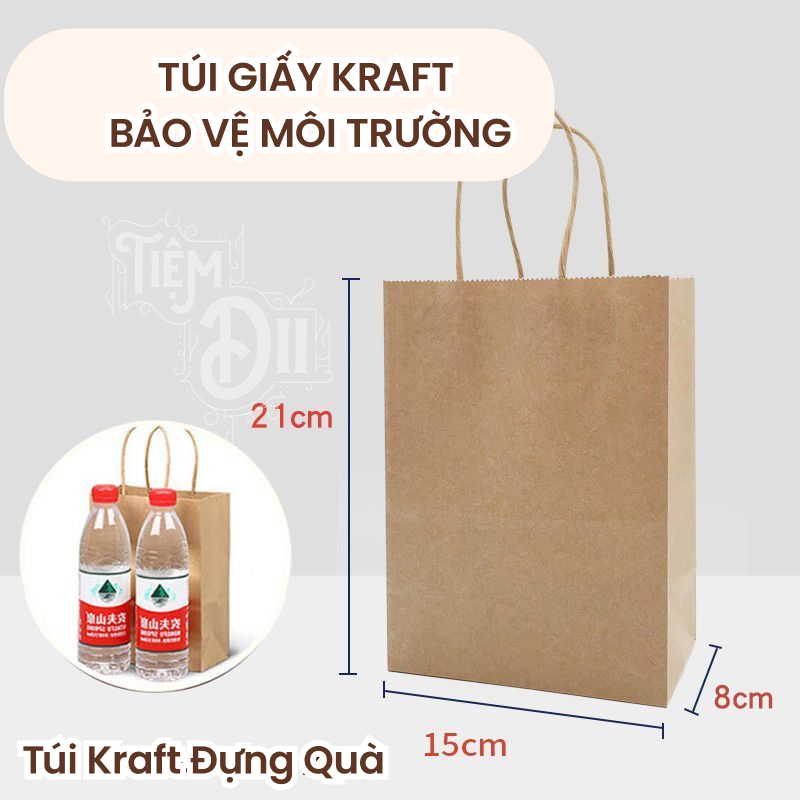 Túi giấy caton Túi Kraft nhiều size-duoc-ban-tai-Tiệm Dii