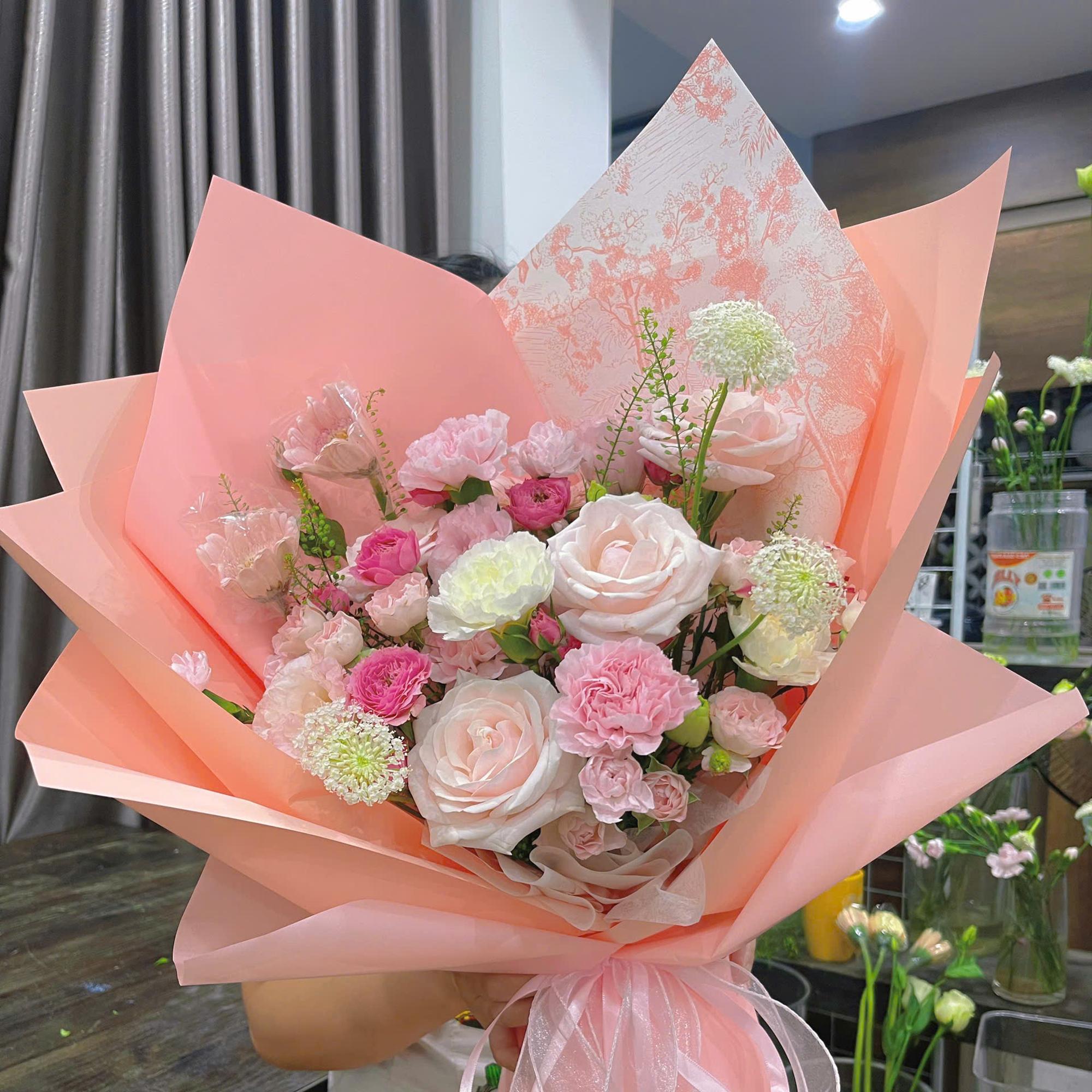 [L] BÓ HOA ĐỒNG GIÁ size L( Chỉ chốt Màu, Không Chọn Hoa) -duoc-ban-tai-Tiệm Dii