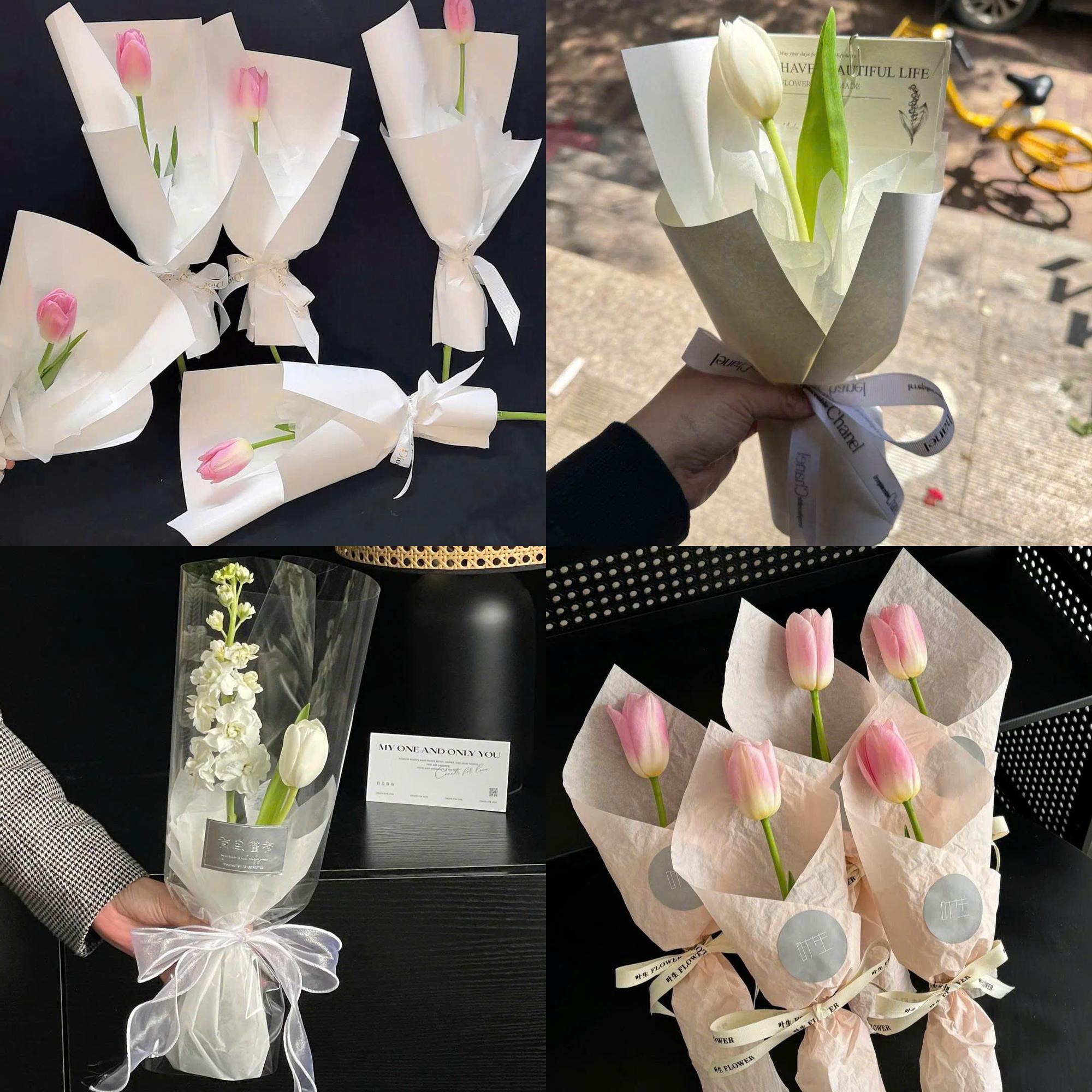 Bó hoa 1 Bông ( Nhận đơn từ 3 bó trở lên, đọc mô tả giúp Dii trước ạ) -duoc-ban-tai-Tiệm Dii