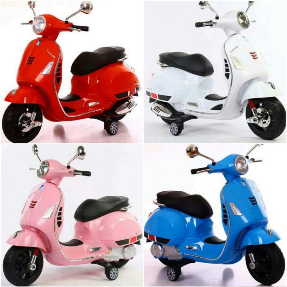 Xe Vespa Q618 12V-duoc-ban-tai-Baby Toys
